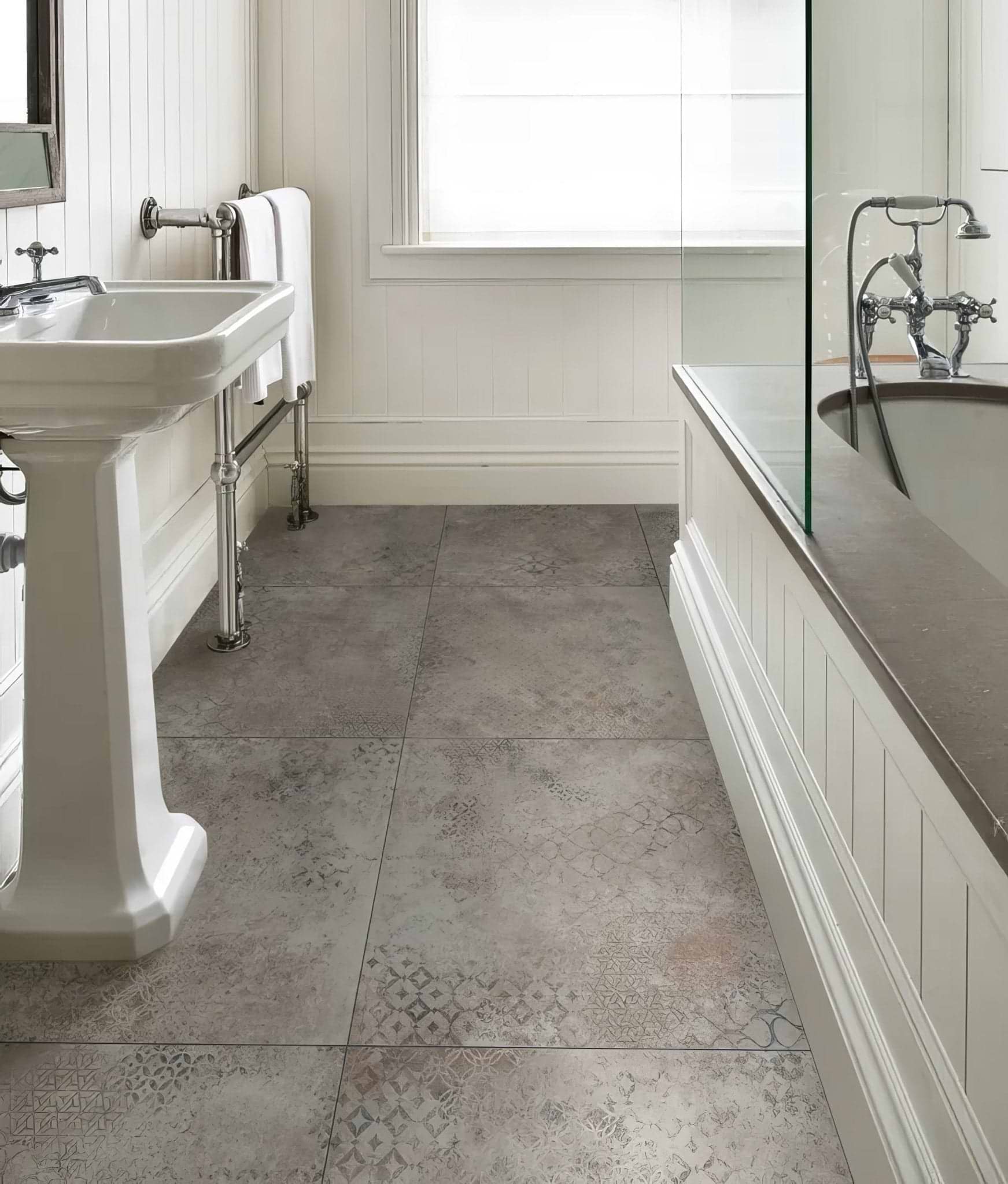 Loft Vintage Porcelain Grey - Hyperion Tiles