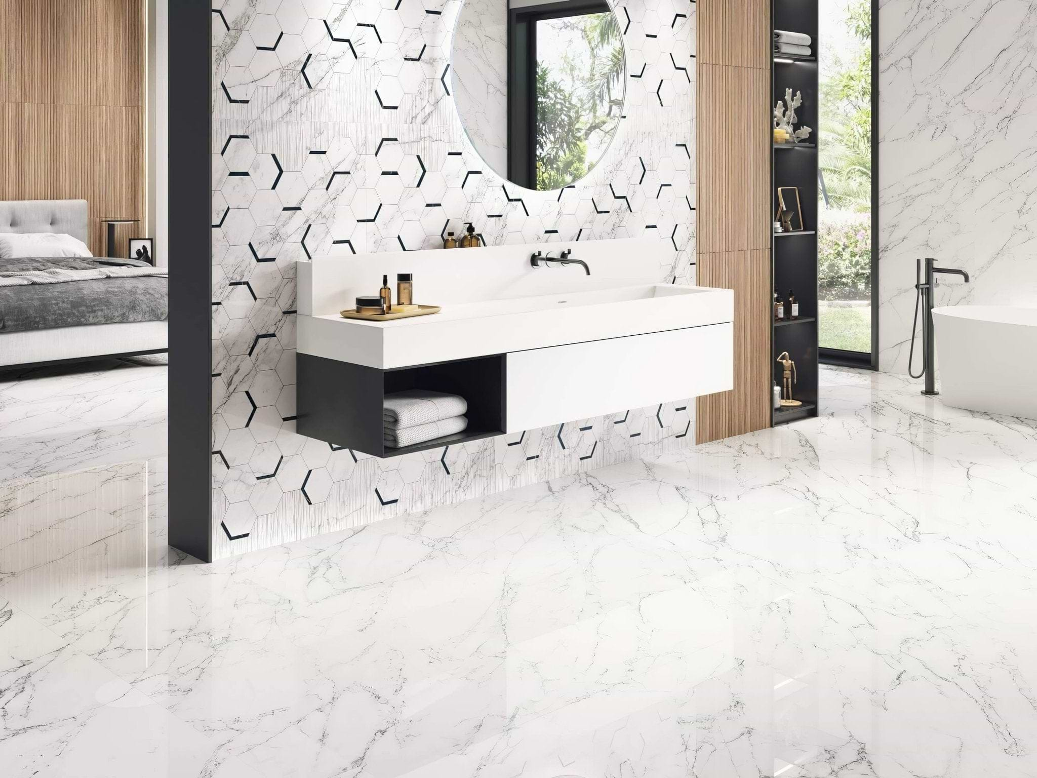 Loira 1857 White Polished - Hyperion Tiles