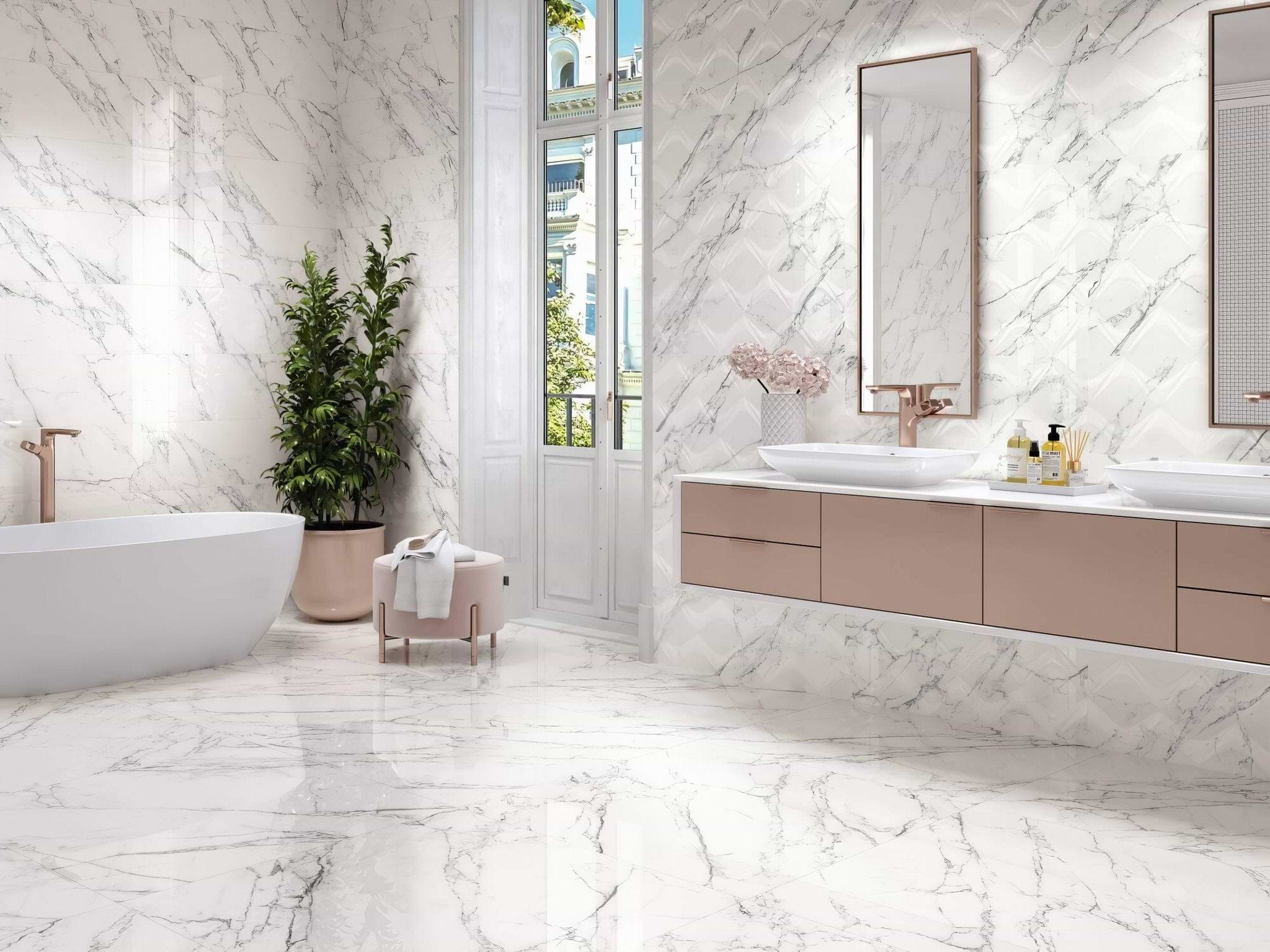 Loira 1857 White Polished - Hyperion Tiles