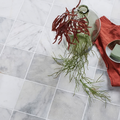 Long Island Marble Tumbled Finish 20 x 20cm - Hyperion Tiles