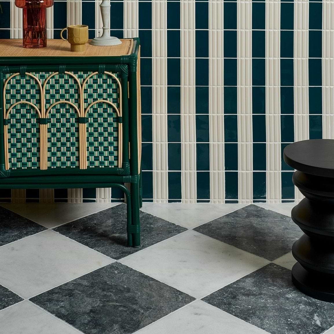 Long Island Marble Tumbled Finish 40.6 x 40.6cm - Hyperion Tiles