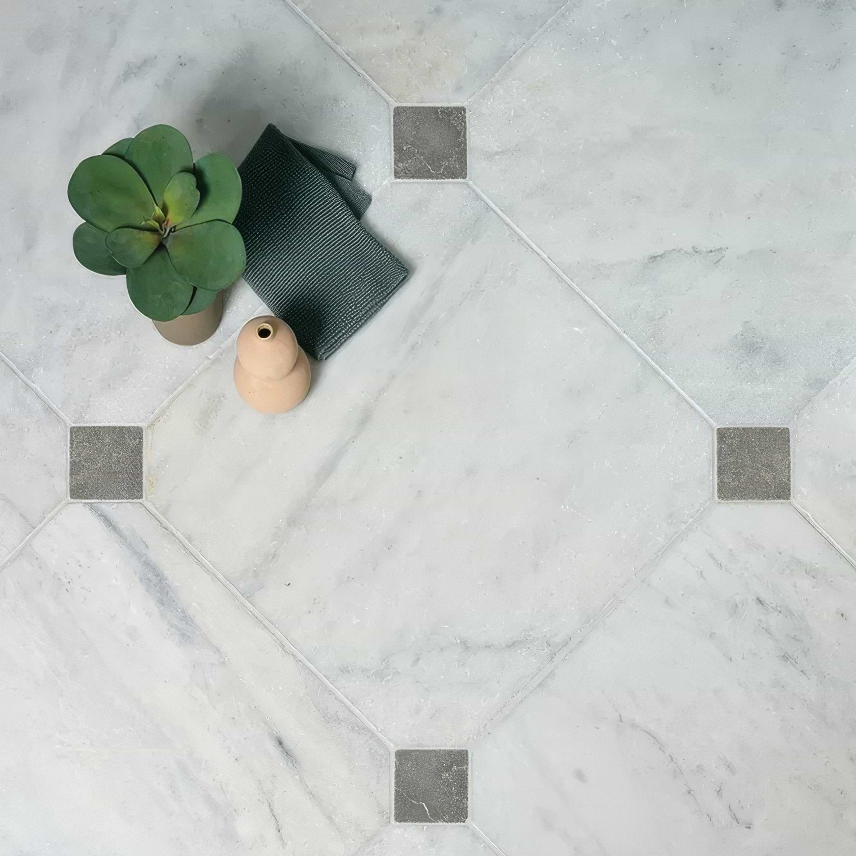 Long Island Marble Tumbled Finish 61 x 61cm - Hyperion Tiles