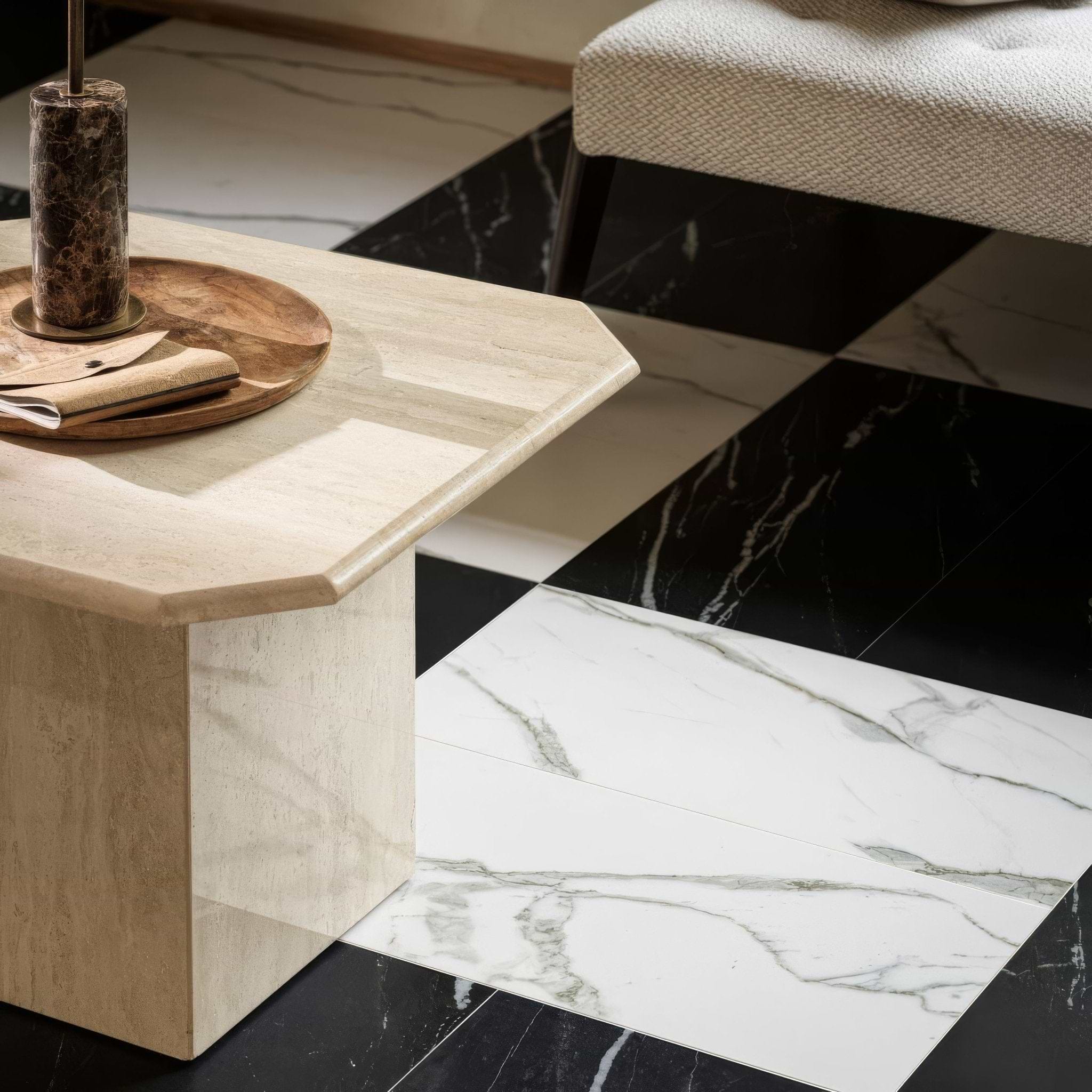 Lucca Statuario Venato 60 x 120cm - Hyperion Tiles