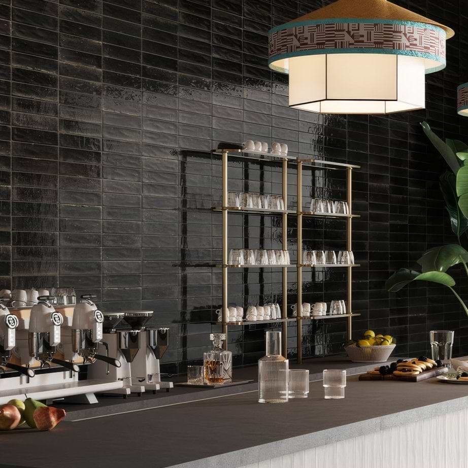 Luminous Lume Black - Hyperion Tiles