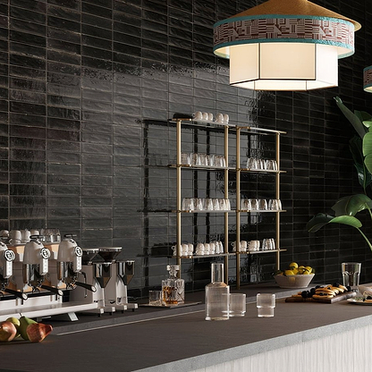 Luminous Lume Black - Hyperion Tiles