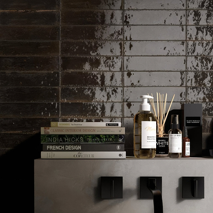 Luminous Lume Black - Hyperion Tiles