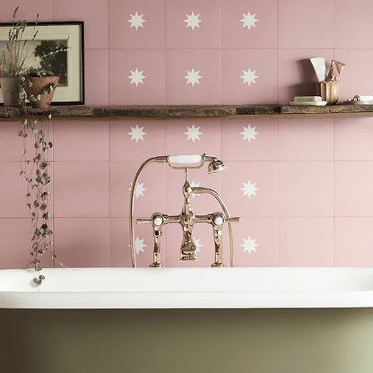 Luna Cherry Porcelain Tile - Hyperion Tiles