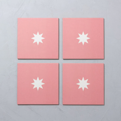 Luna Cherry Porcelain Tile - Hyperion Tiles