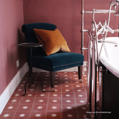 Luna Garnet Tile - Hyperion Tiles
