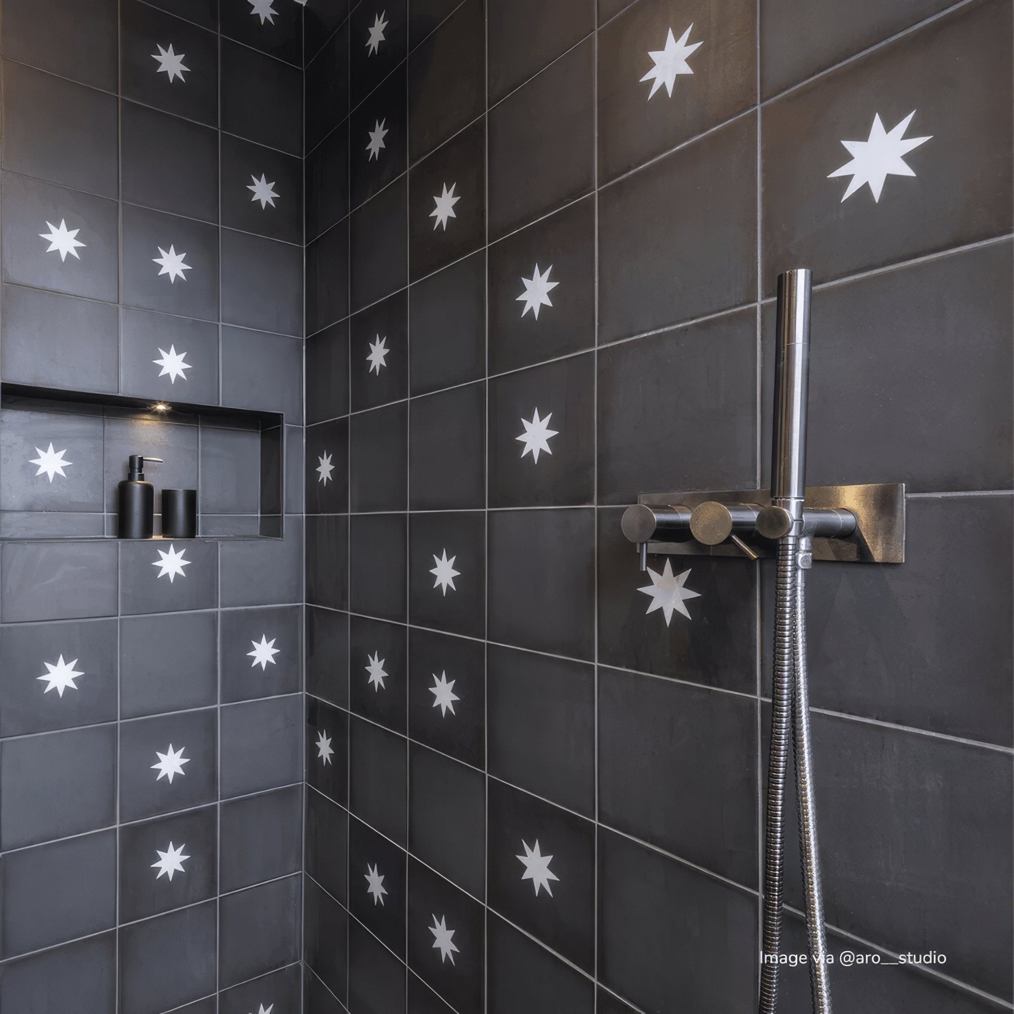 Luna Old Iron Tile - Hyperion Tiles