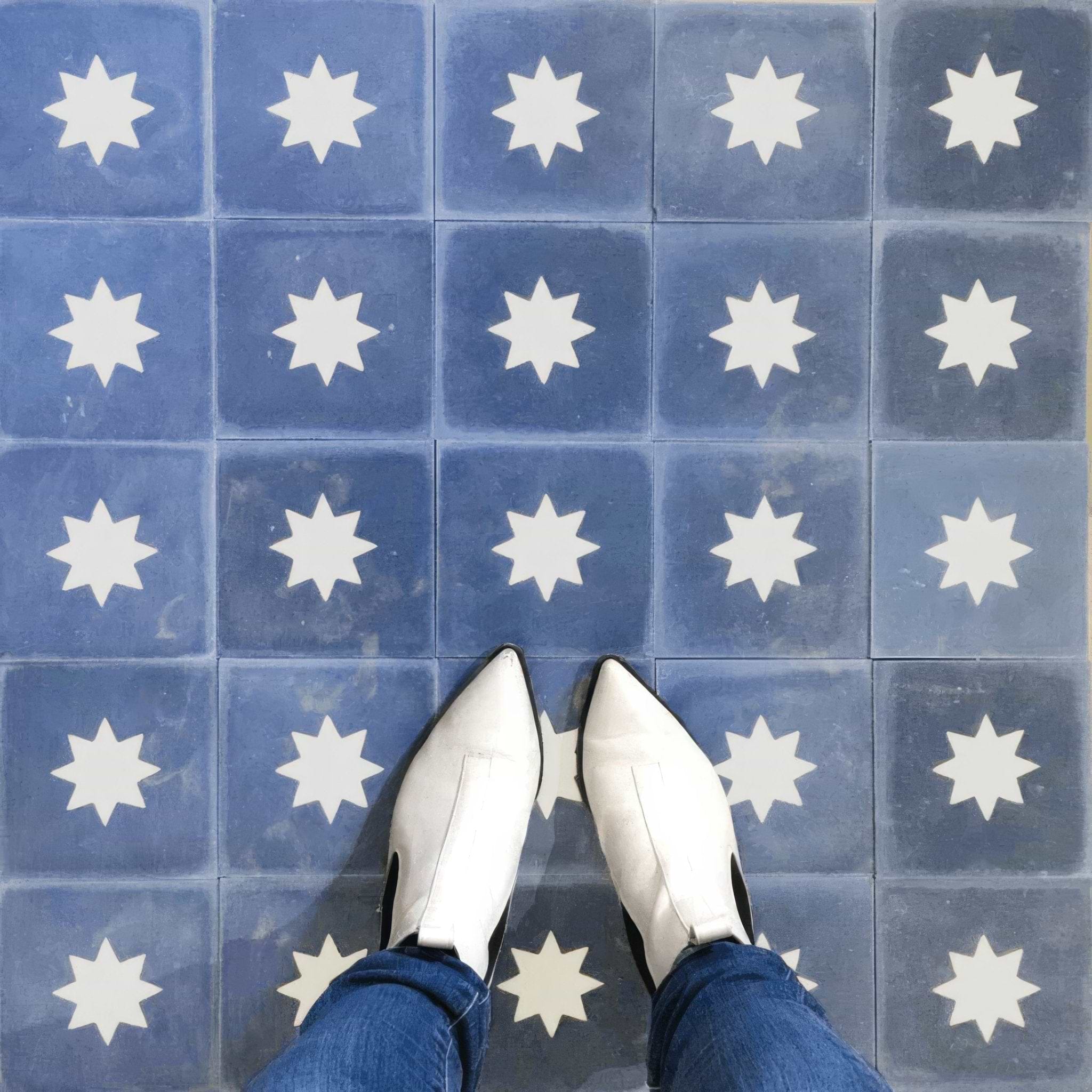 Luna Sapphire Tile - Hyperion Tiles