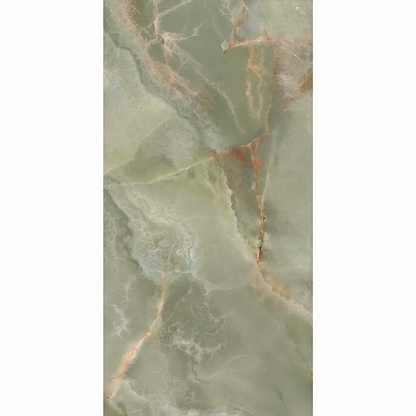 Lux Noor apple Marble Effect Tile - Hyperion Tiles