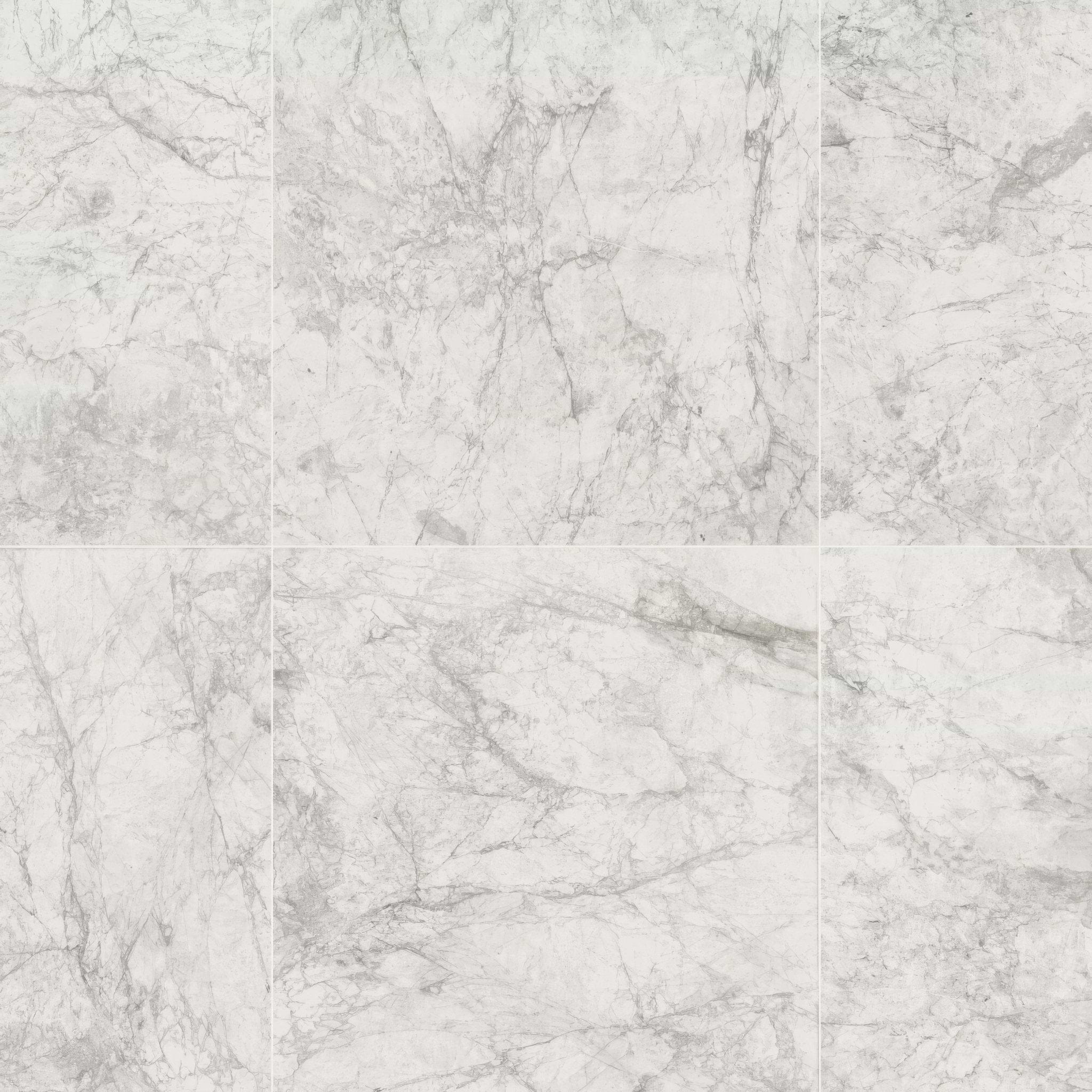 Lux White 60 x 120cm - Hyperion Tiles