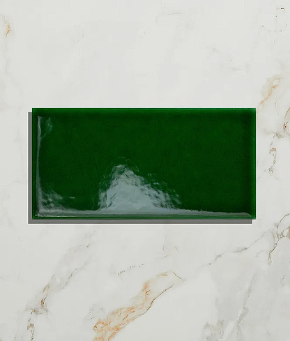 Lyme Ceramic Metro Olive Green - Hyperion Tiles