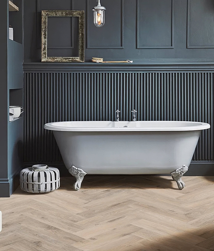 Lyndhurst Minerale Herringbone Click Tile - Hyperion Tiles