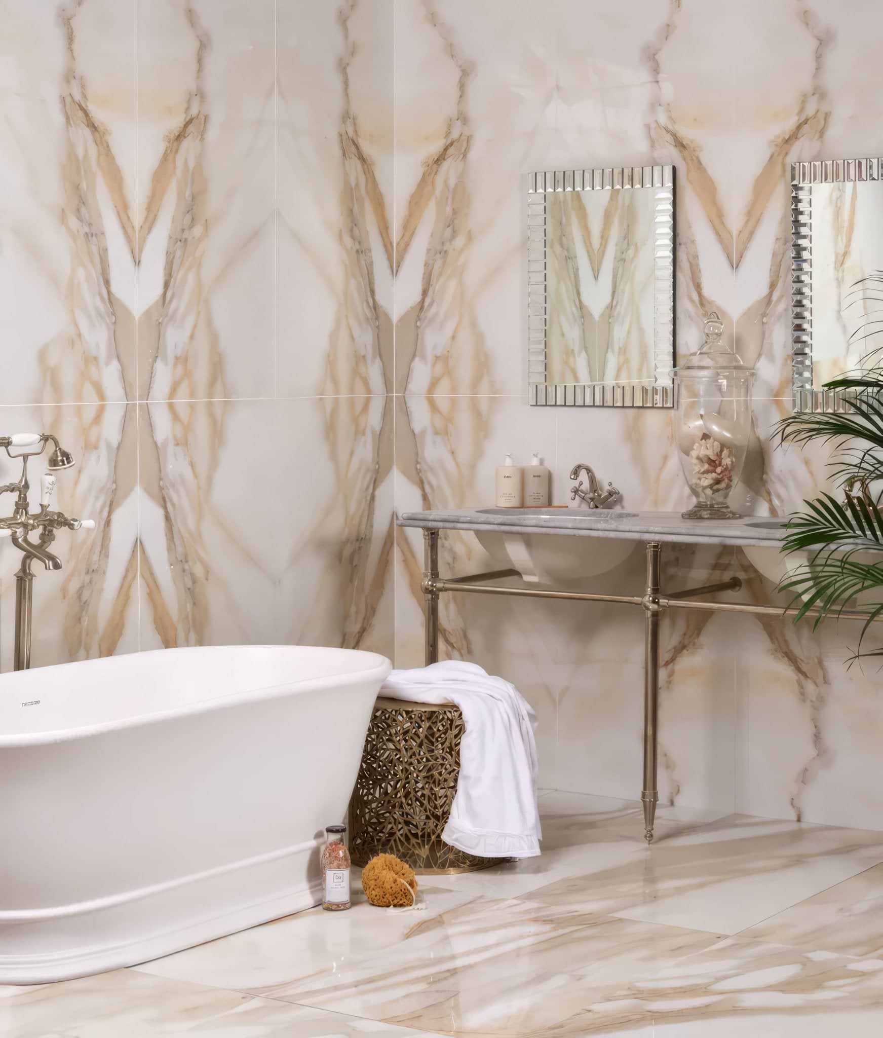 Magnifique Porcelain Oro - Hyperion Tiles