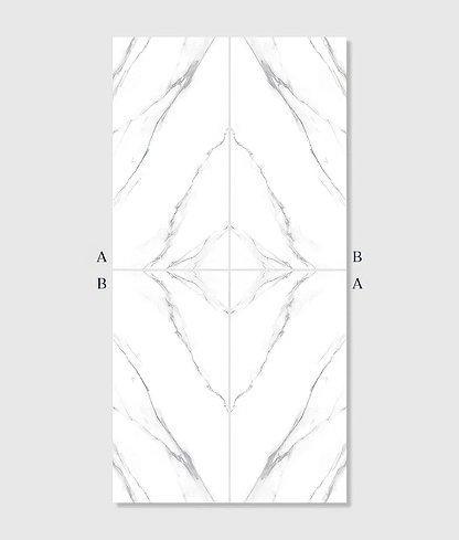 Magnifique Porcelain Statuario Bookmatched - Hyperion Tiles