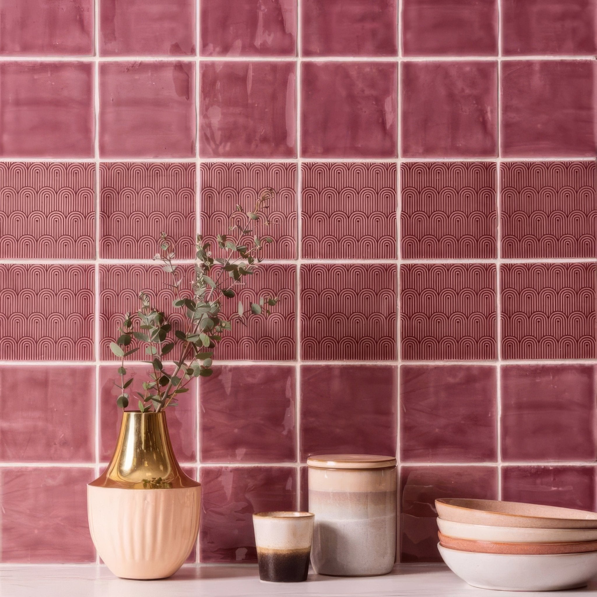 Manoir Deco Tayberry - Hyperion Tiles