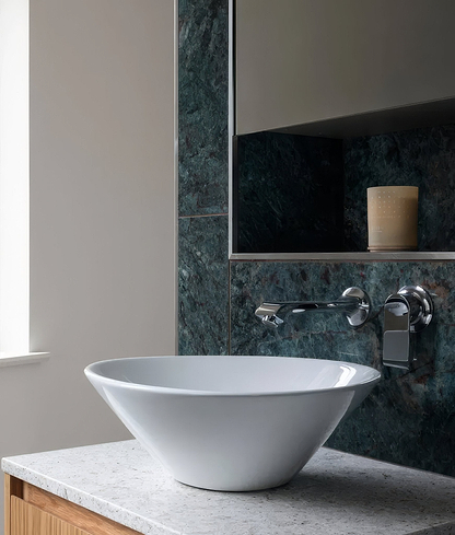 Marble Luxe Porcelain Azzurro - Hyperion Tiles