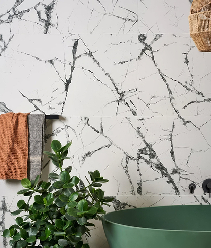 Marble Luxe Porcelain Iceberg - Hyperion Tiles