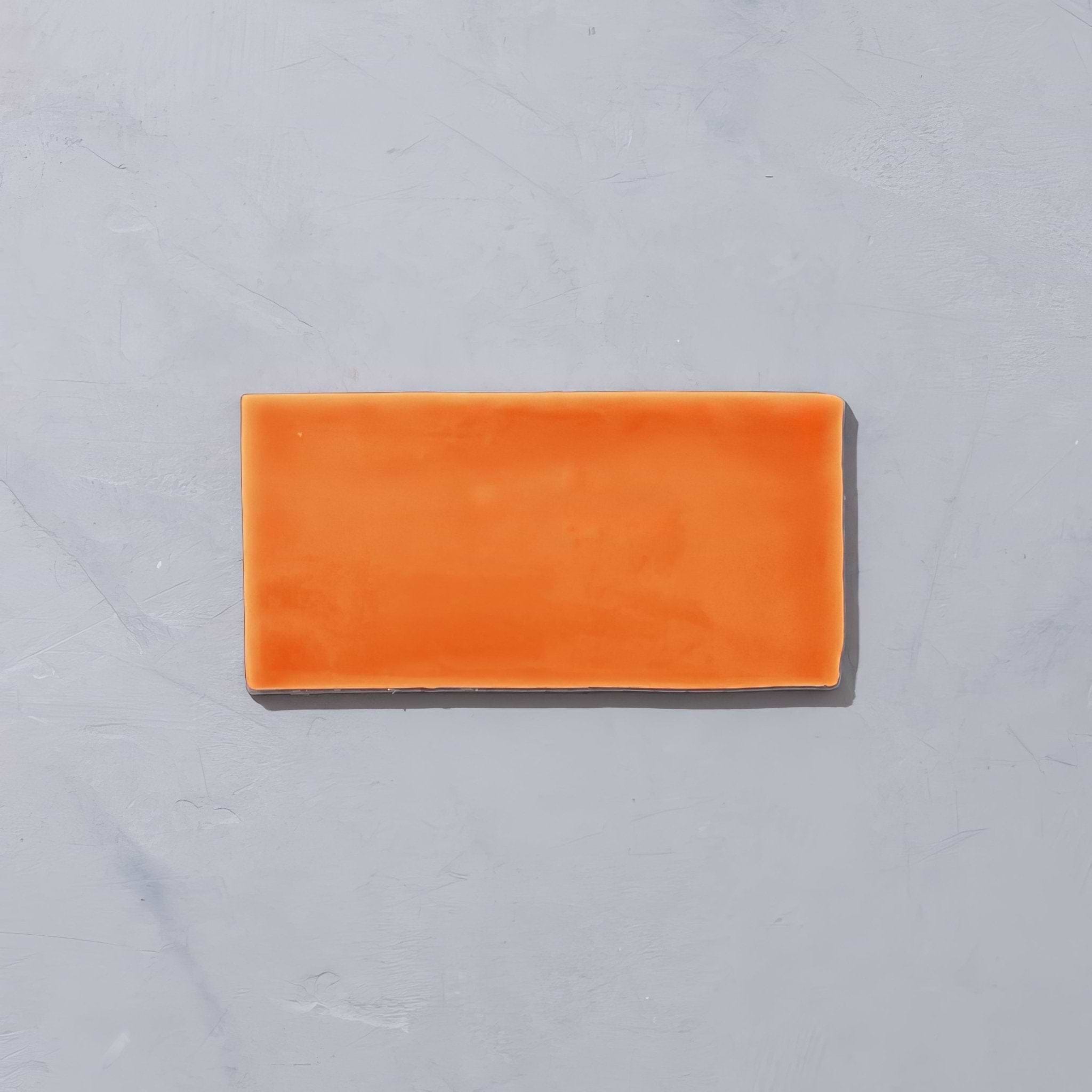 Marigold Glazed Metro Tile - Hyperion Tiles