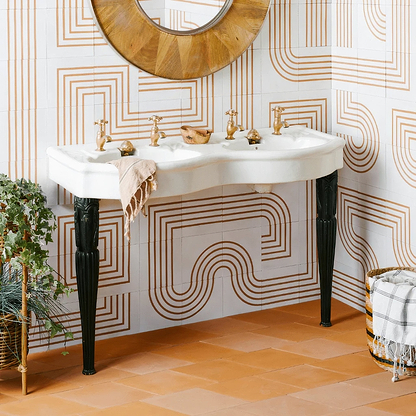 Marigold Maze Three Tile - Hyperion Tiles