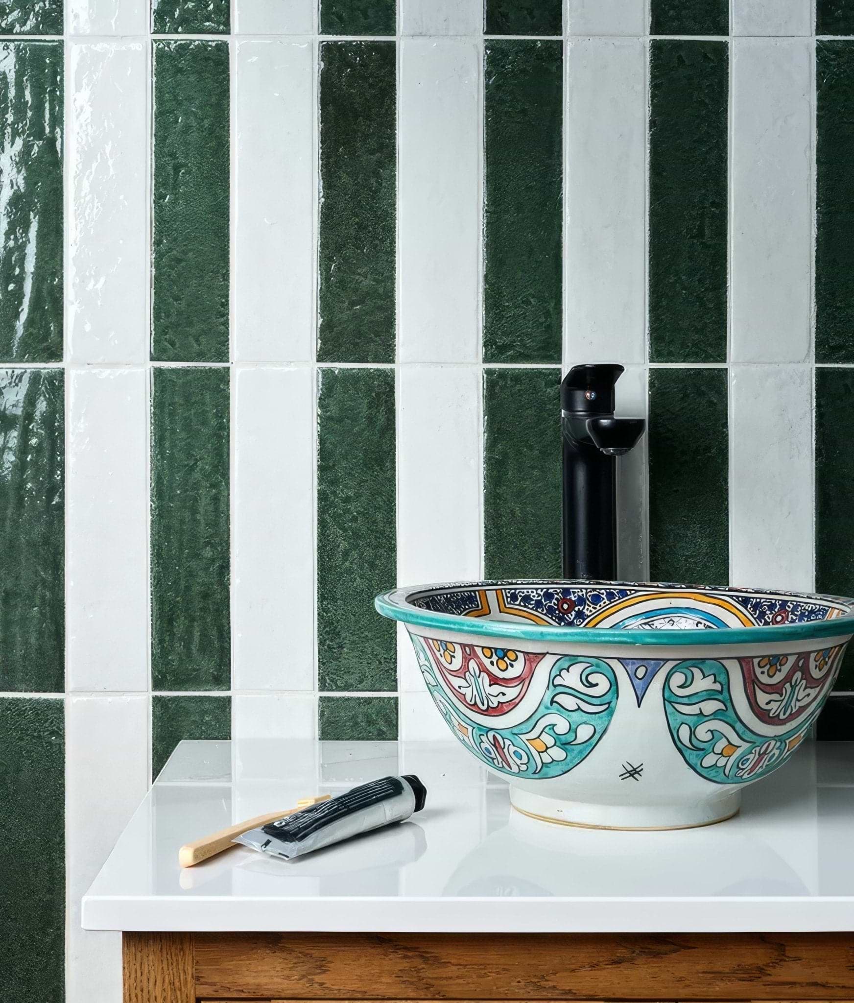 Marlborough Porcelain Parquet Cotton White Gloss - Hyperion Tiles