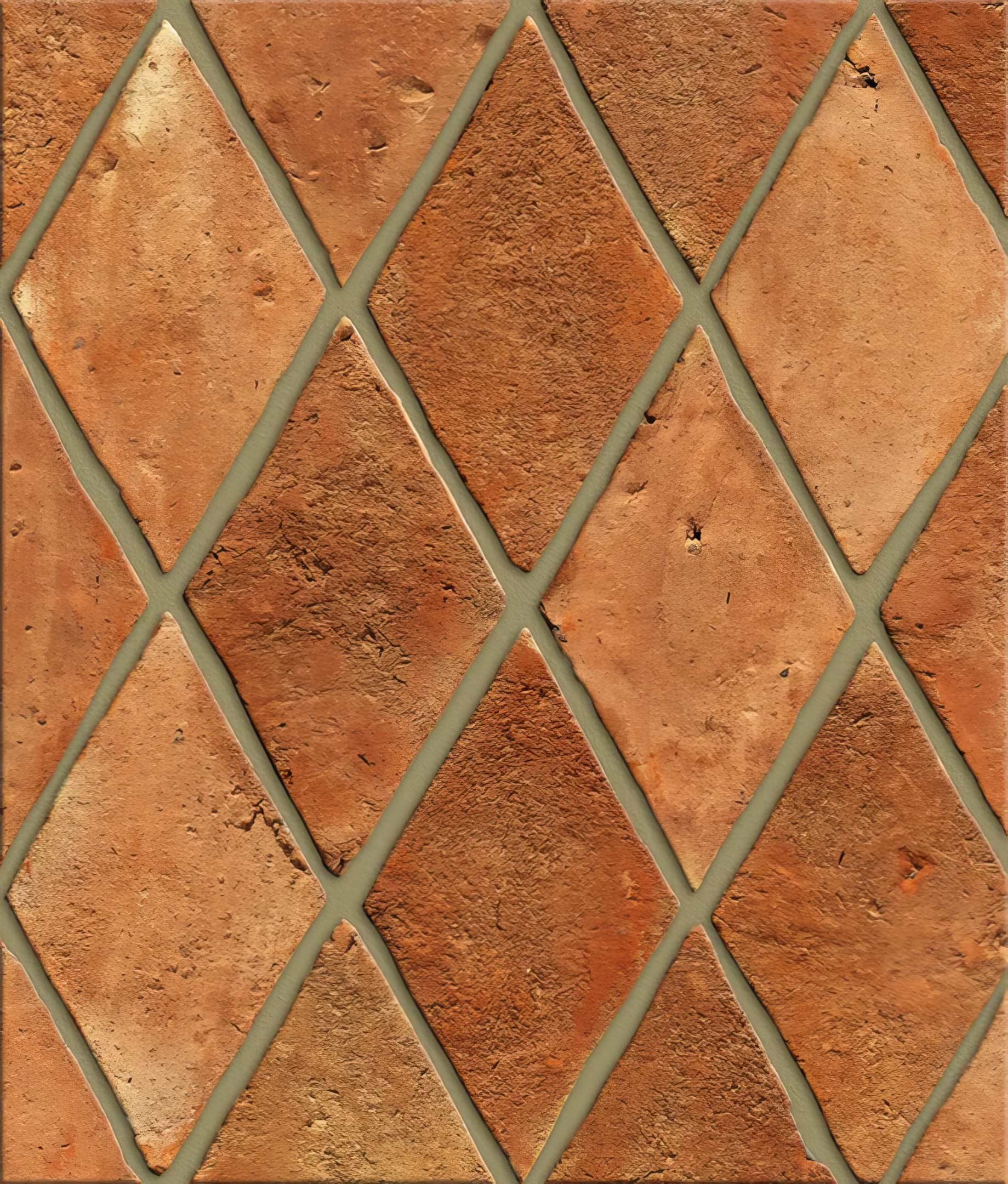Marlborough Terracotta Diamond - Hyperion Tiles