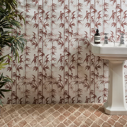 Marlborough Terracotta Diamond - Hyperion Tiles