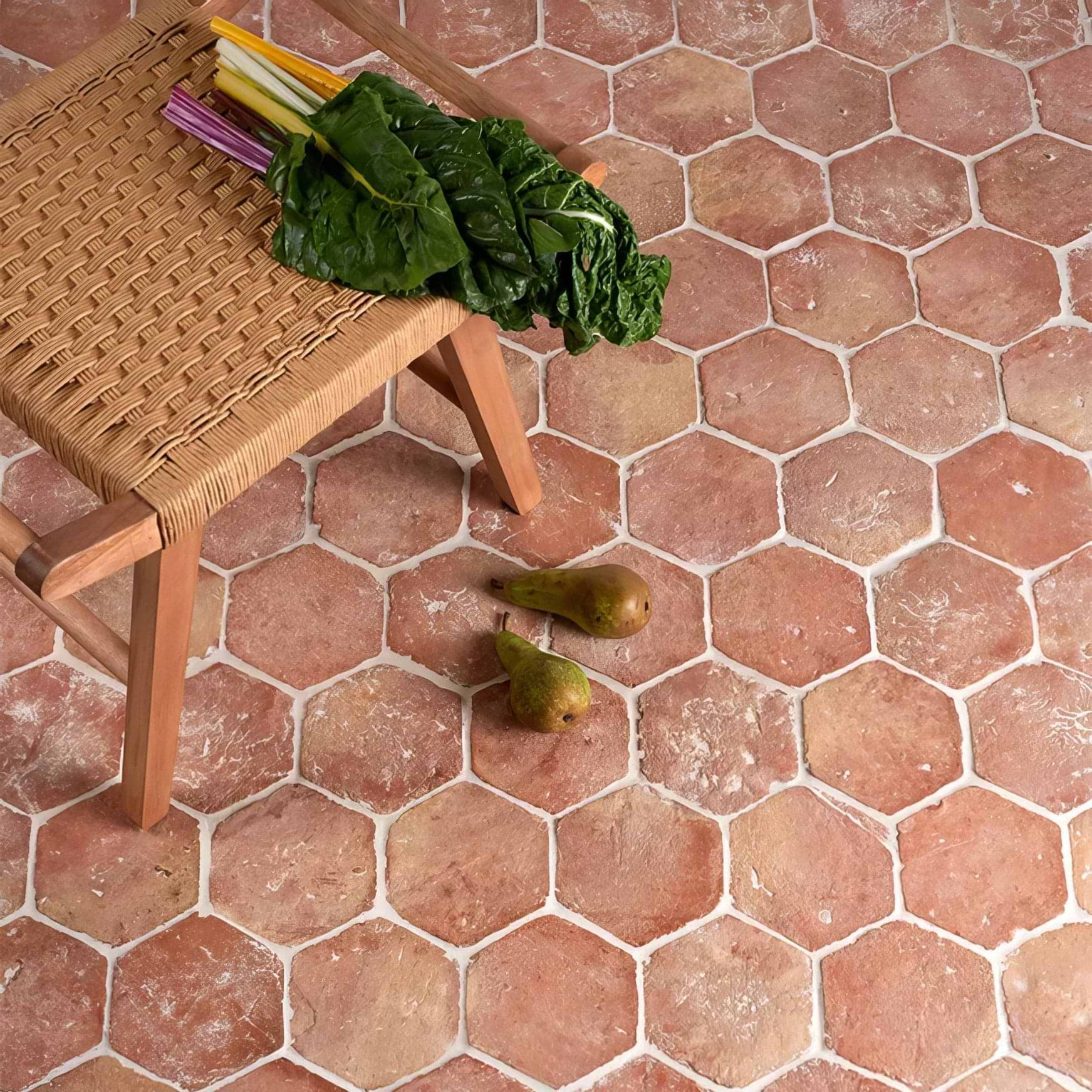 Marlborough Terracotta Hexagon - Hyperion Tiles