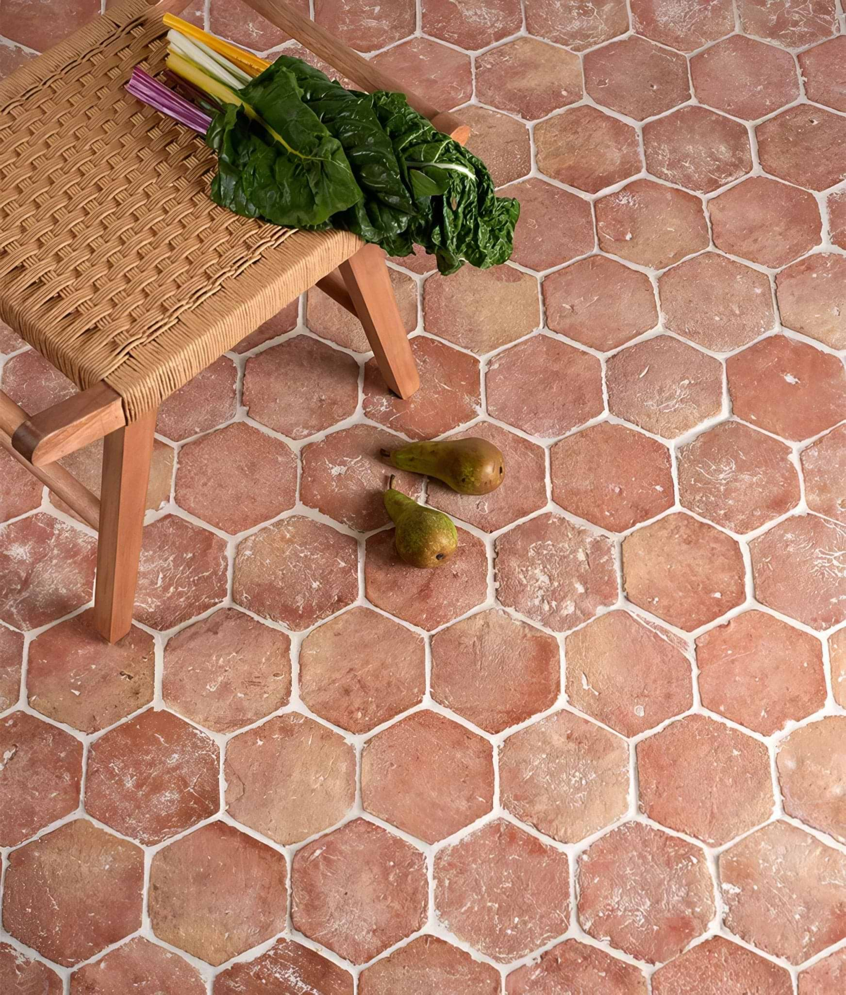 Marlborough Terracotta Hexagon - Hyperion Tiles