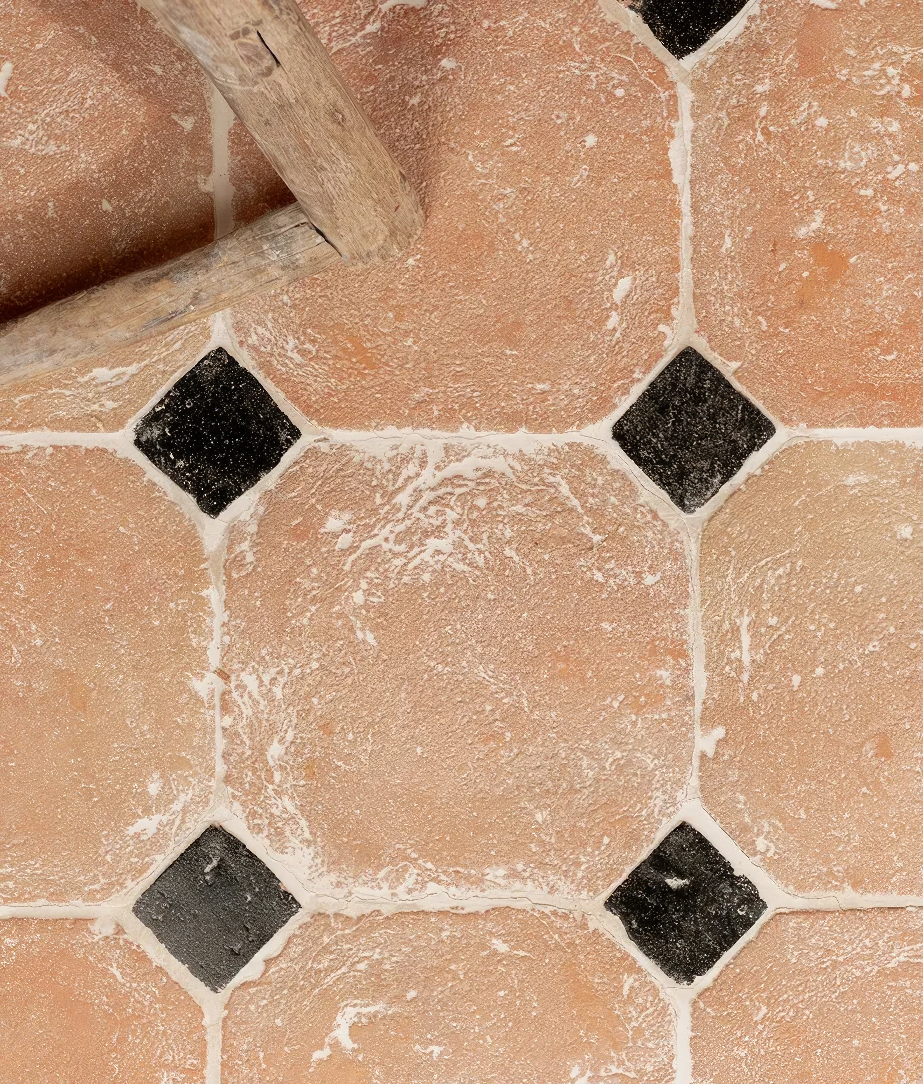 Marlborough Terracotta Octagons & Cabochons - Hyperion Tiles