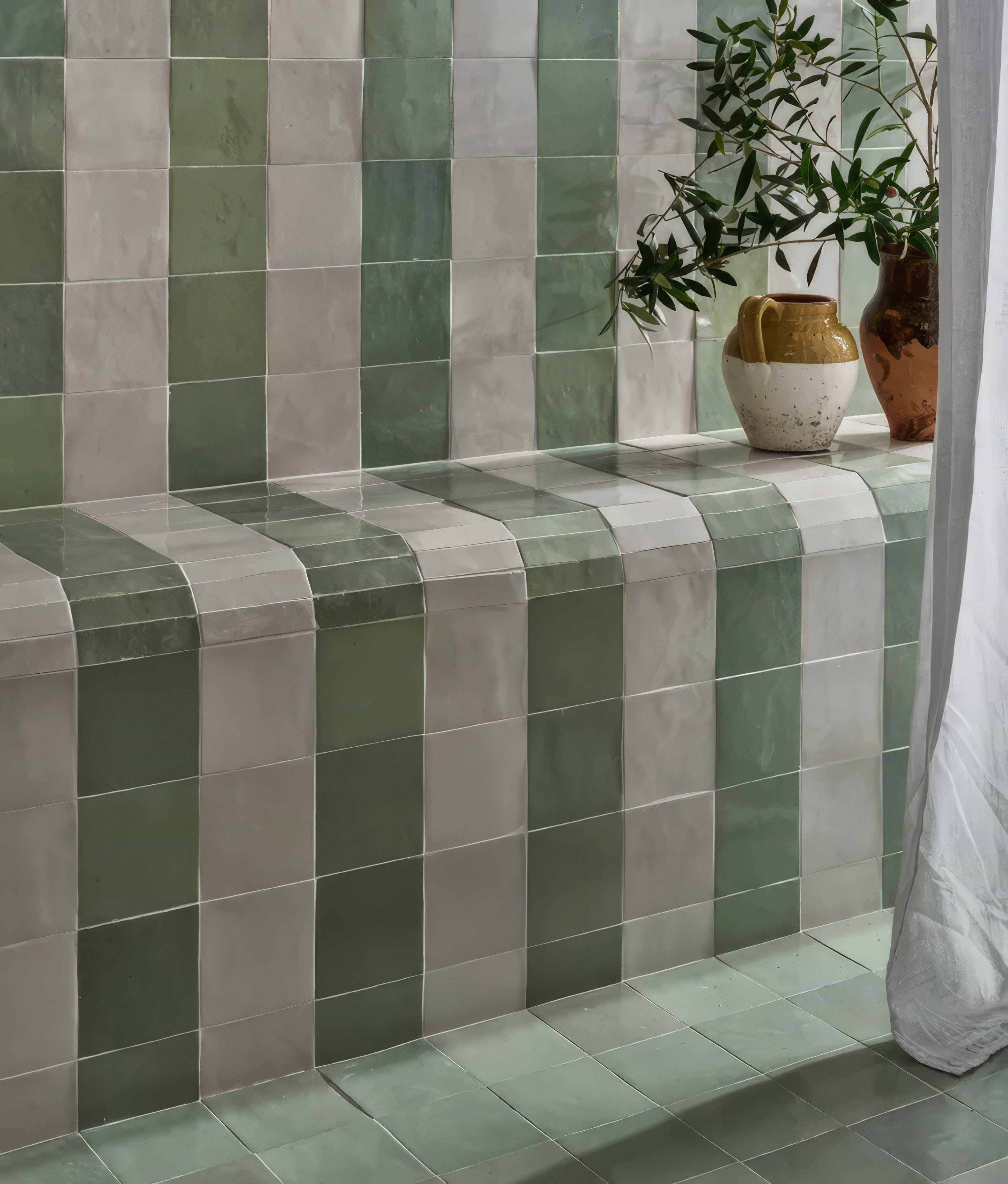 Maroc Porcelain Mint By Hyperion Tiles