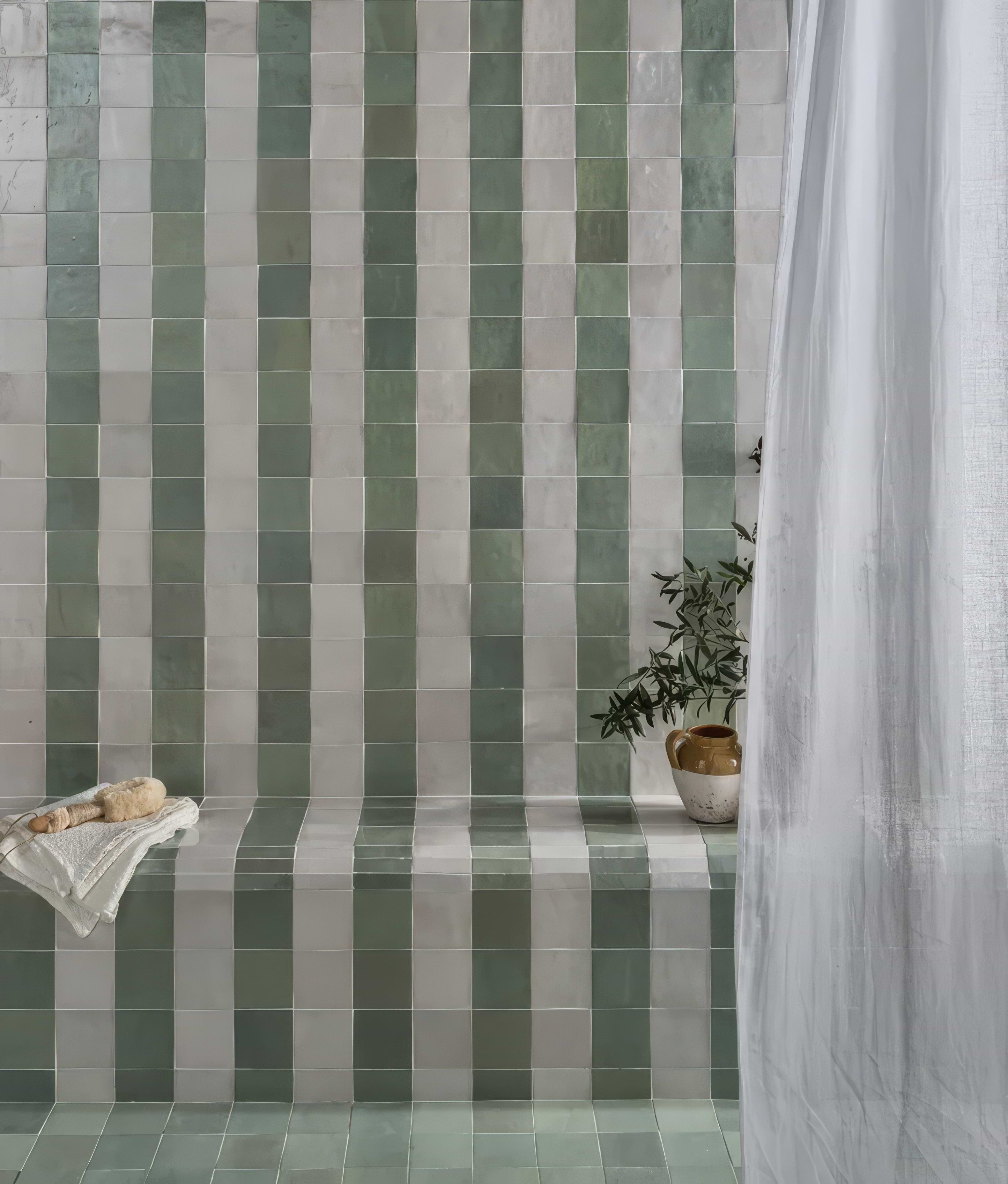 Maroc Porcelain Mint By Hyperion Tiles