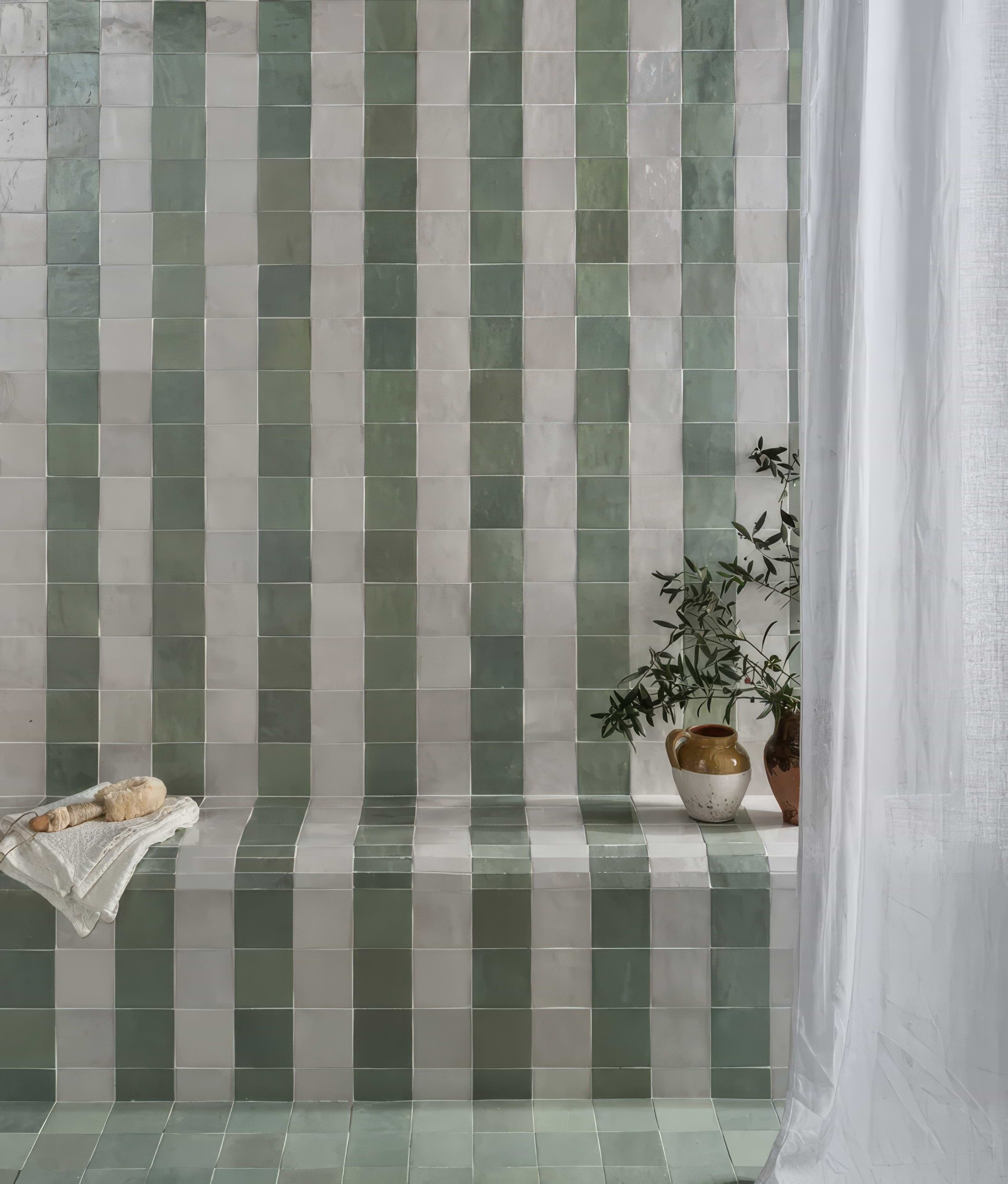 Maroc Porcelain Mint By Hyperion Tiles