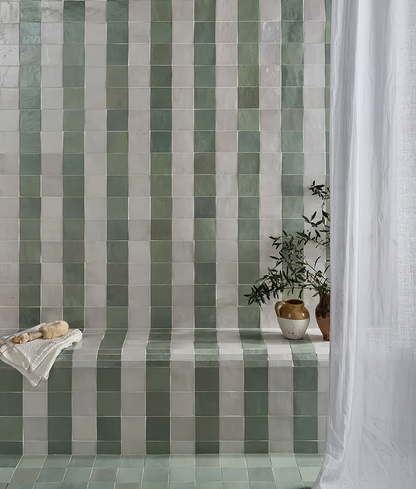 Maroc Porcelain Mint By Hyperion Tiles