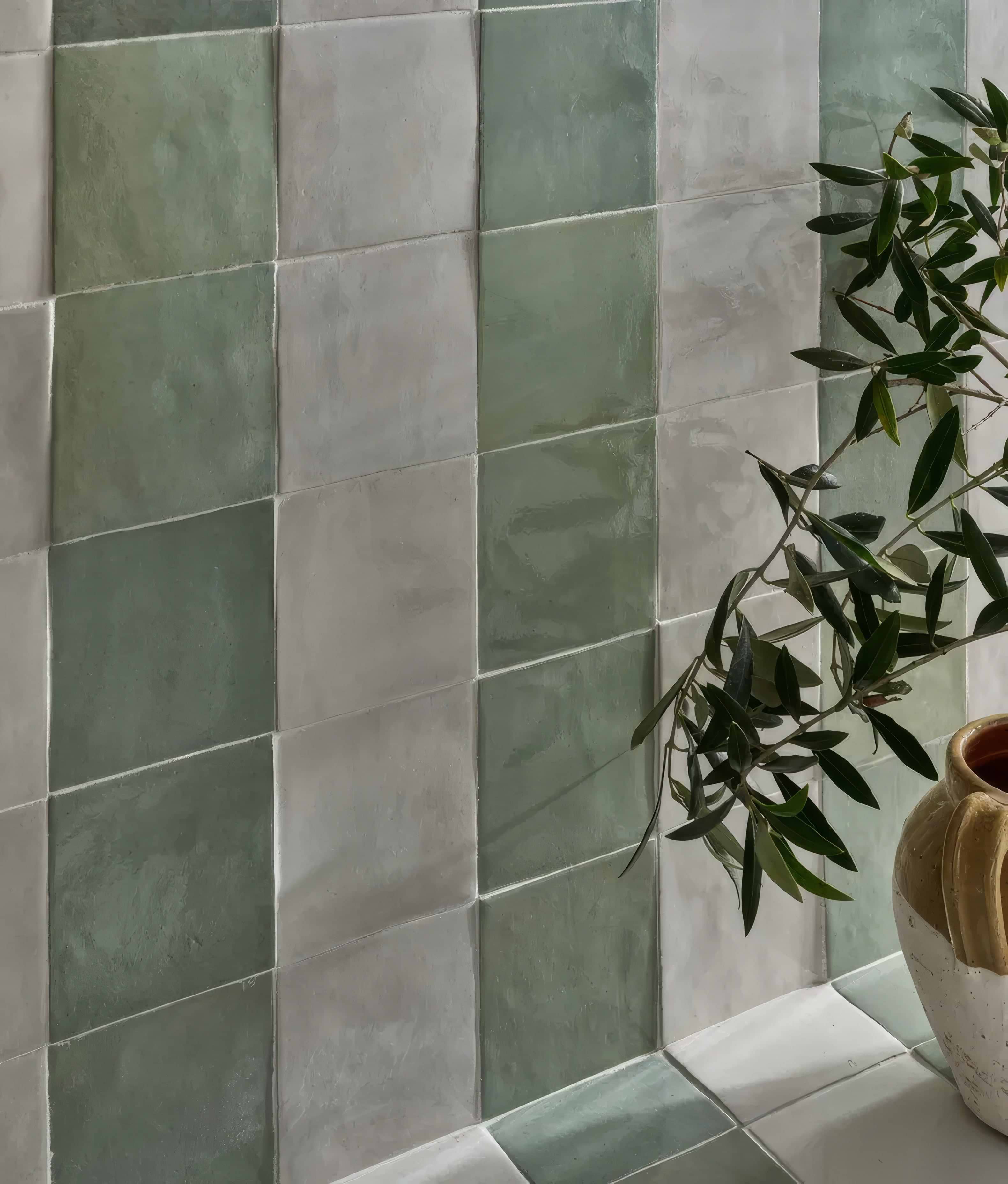 Maroc Porcelain Mint By Hyperion Tiles