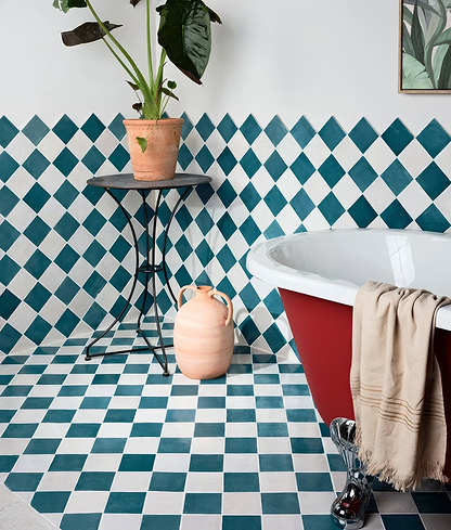 Maroc Porcelain Aquamarine - Hyperion Tiles