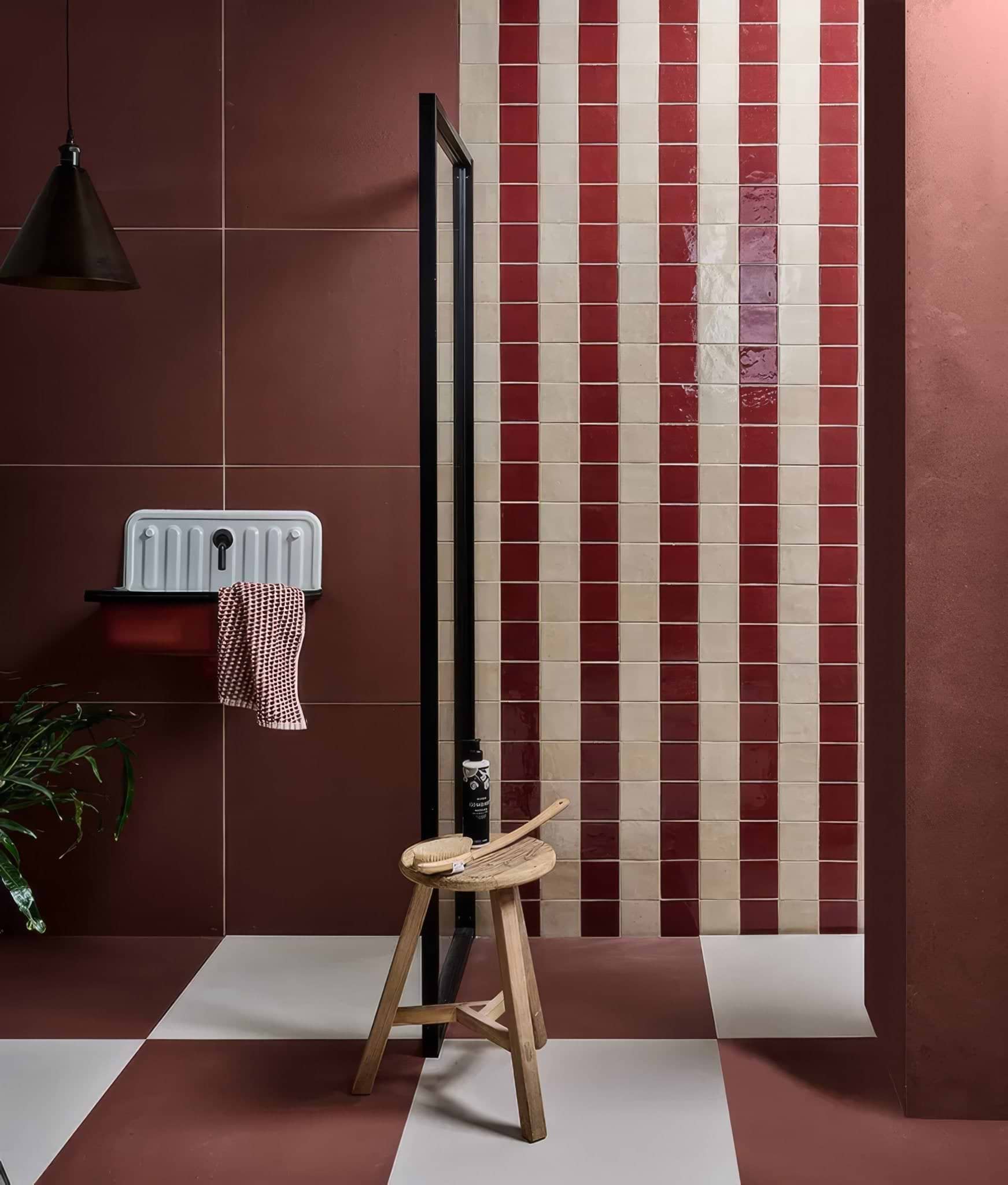 Maroc Porcelain Bordeaux - Hyperion Tiles
