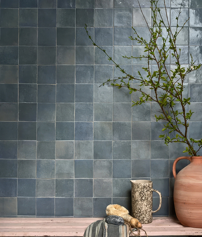 Maroc Porcelain Powder Blue By Hyperion Tiles