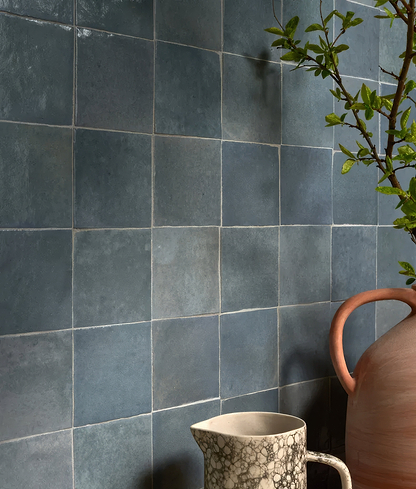 Maroc Porcelain Powder Blue By Hyperion Tiles