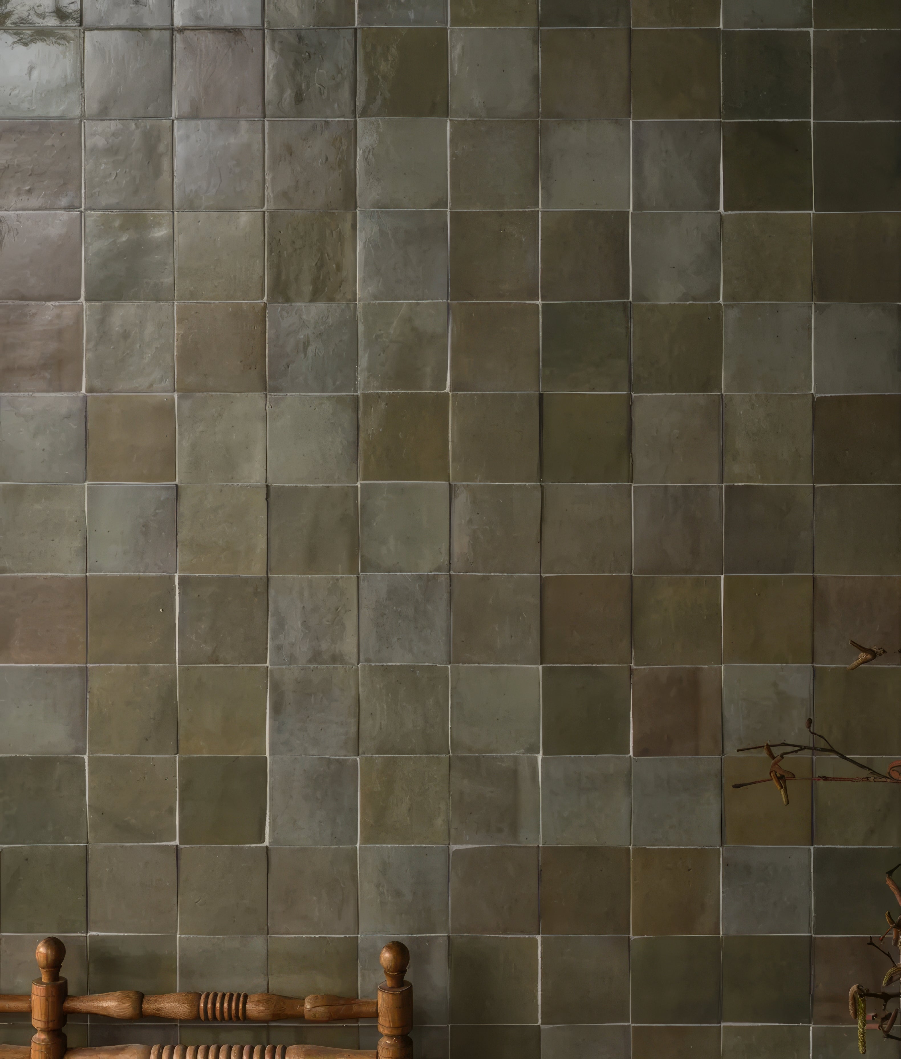 Maroc Porcelain Sage By Hyperion Tiles