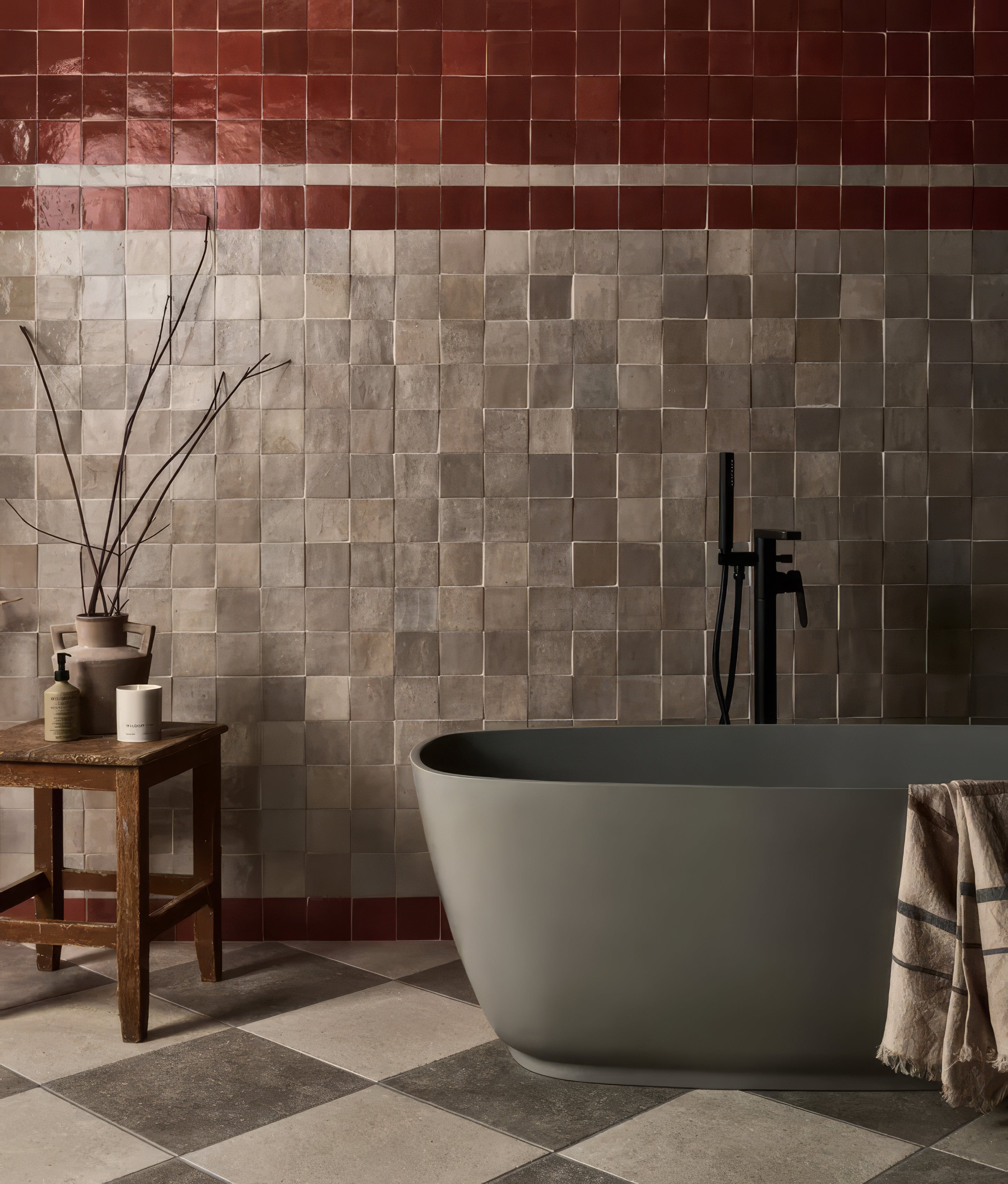 Maroc Porcelain Wool By hyperion Tiles