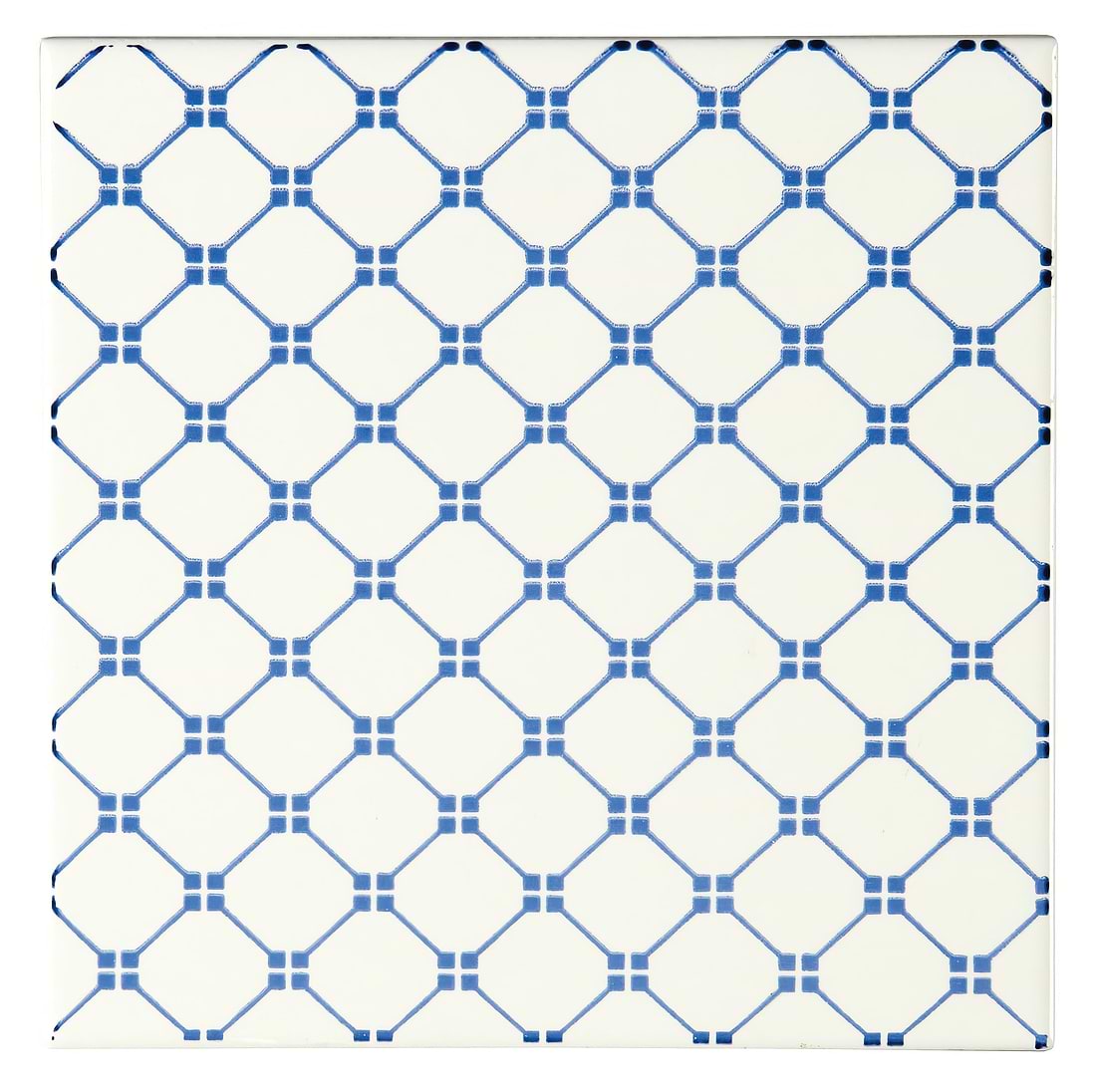 Marquee Blue on Brilliant White - Hyperion Tiles