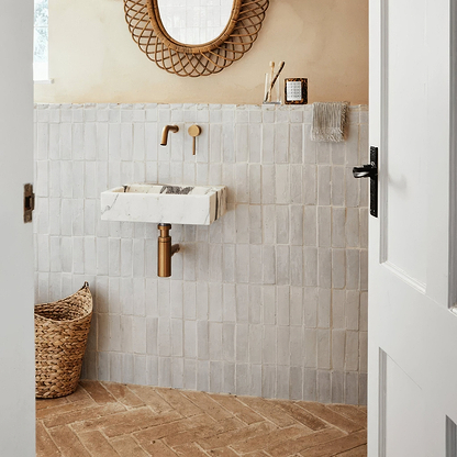Marrakesh Cloudy White Bejmat - Hyperion Tiles