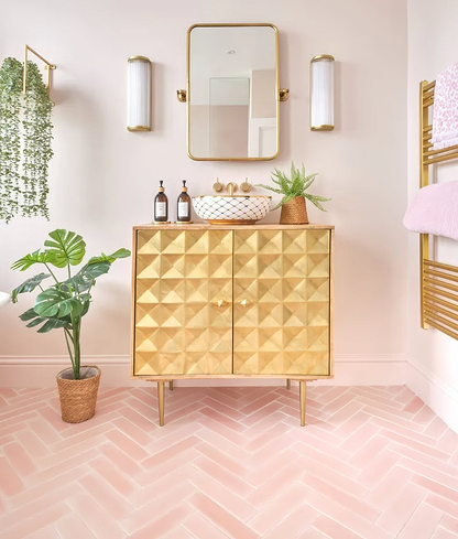 Medina Brick Porcelain Rosa - Hyperion Tiles