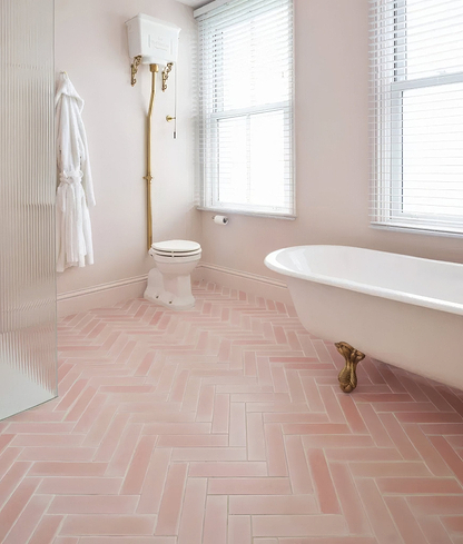 Medina Brick Porcelain Rosa - Hyperion Tiles
