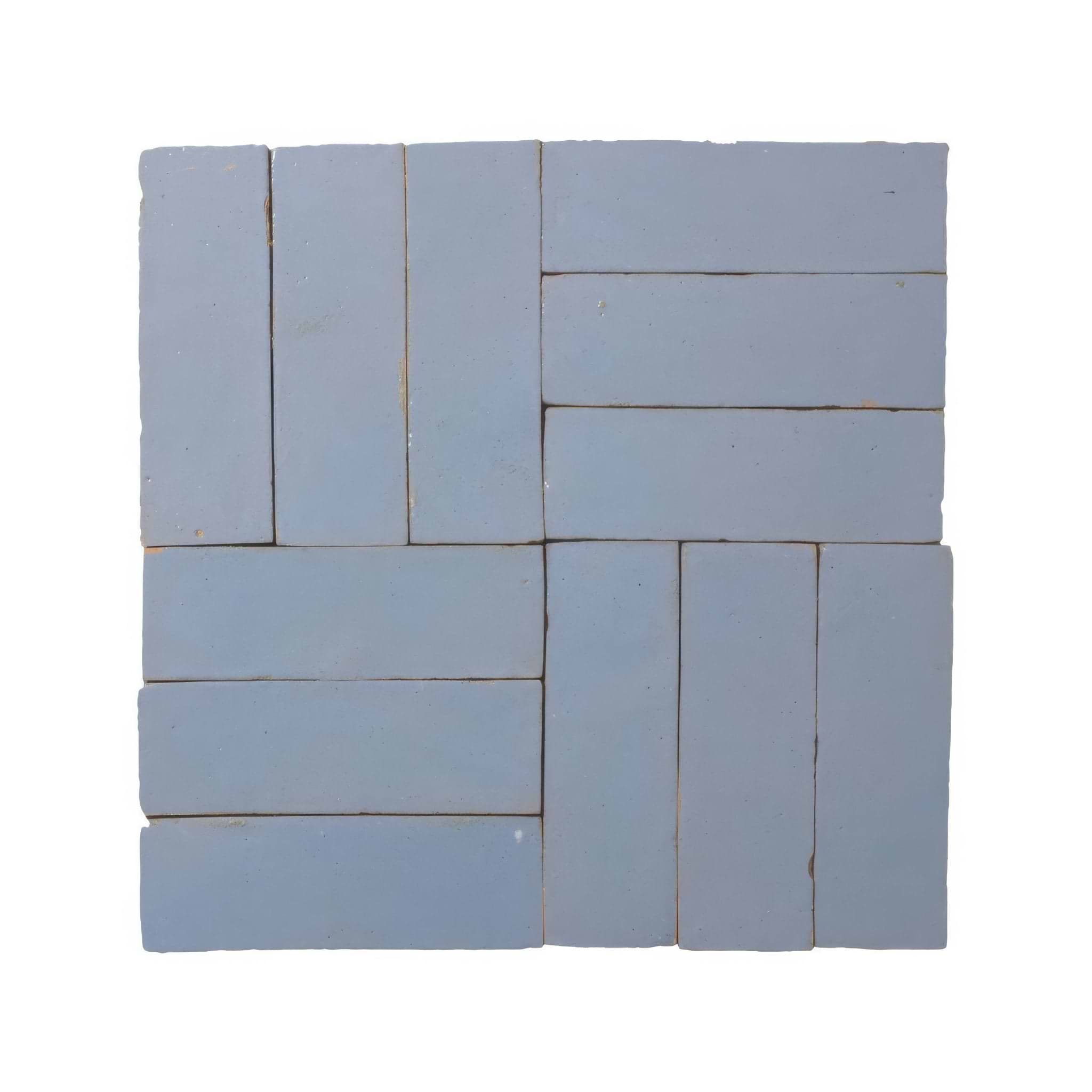 Medina Cornflower Blue Zellige Rectangle - Hyperion Tiles