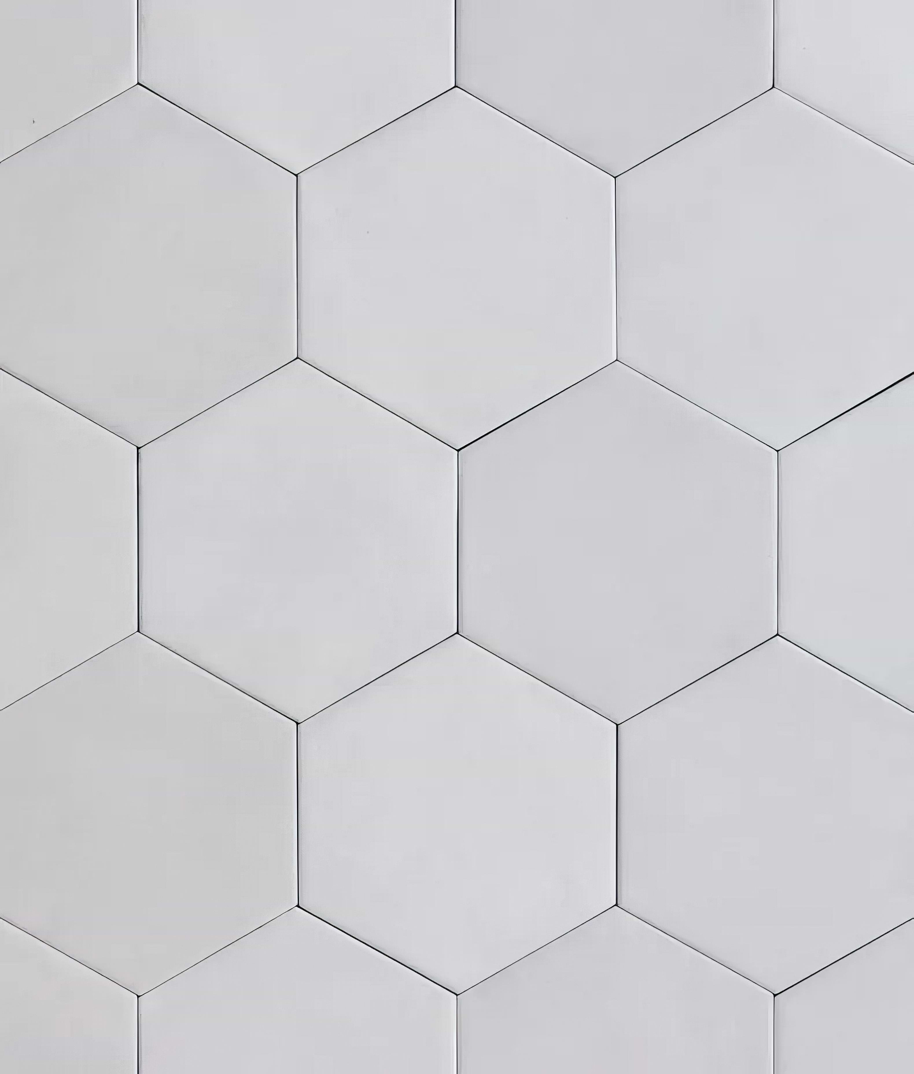 Medina Hexagon Porcelain Latte - Hyperion Tiles