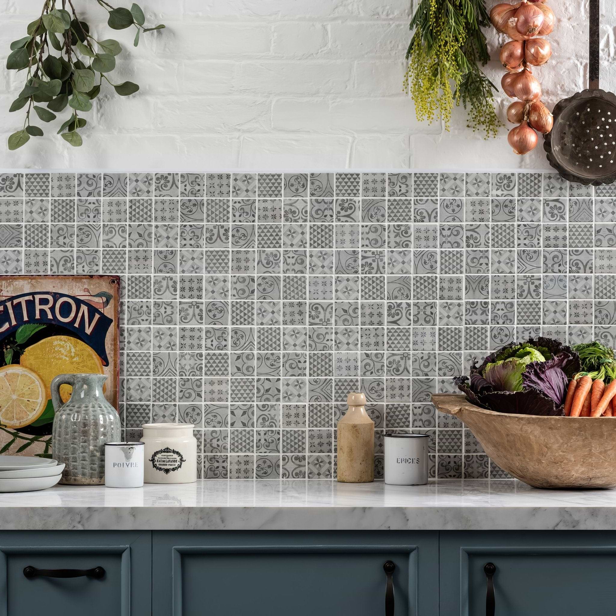 Medine Patterned Mosaic - Hyperion Tiles